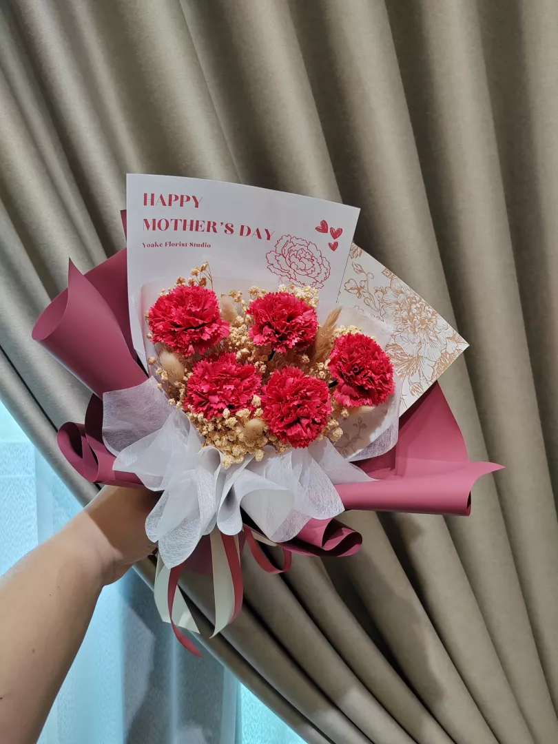 You're The Only (Red) Bouquet - Soap Flower Bouquet