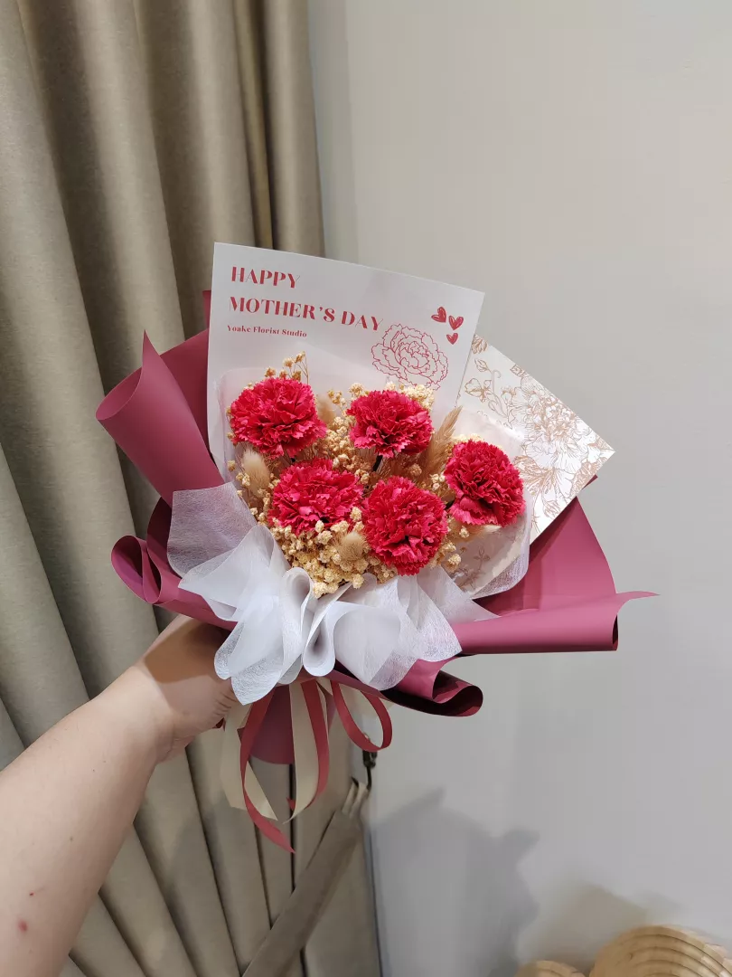 You're The Only (Red) Bouquet - Soap Flower Bouquet