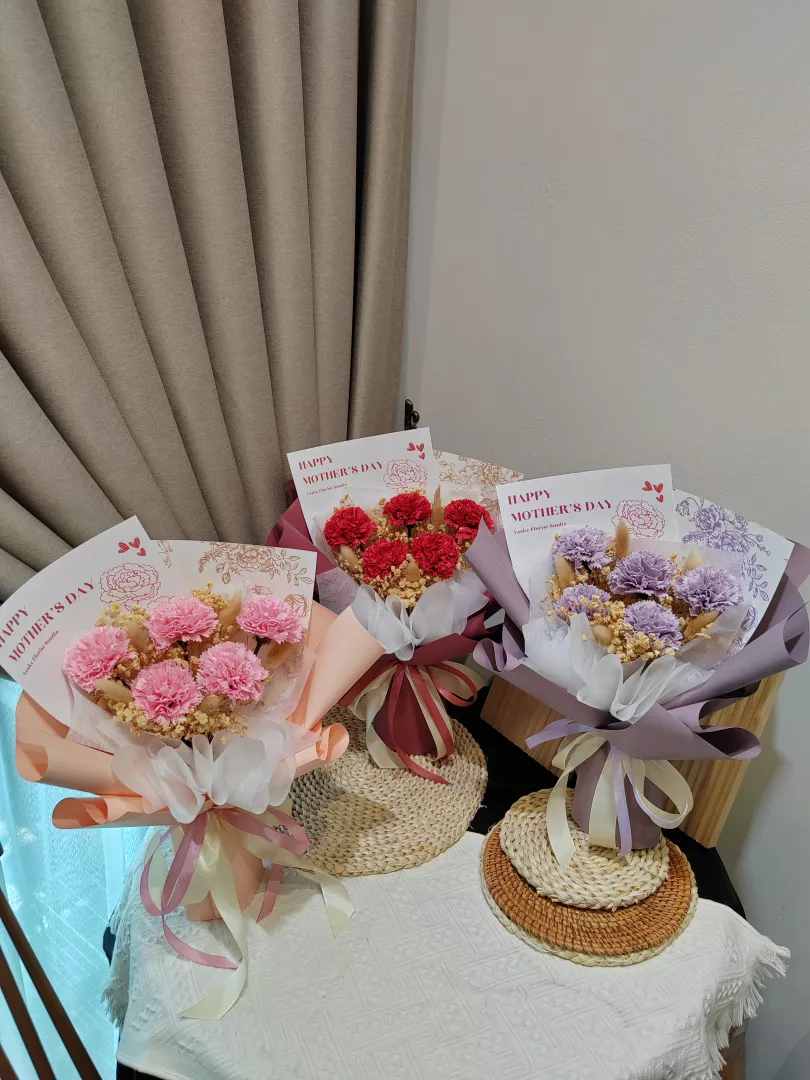 You're The Only (Red) Bouquet - Soap Flower Bouquet