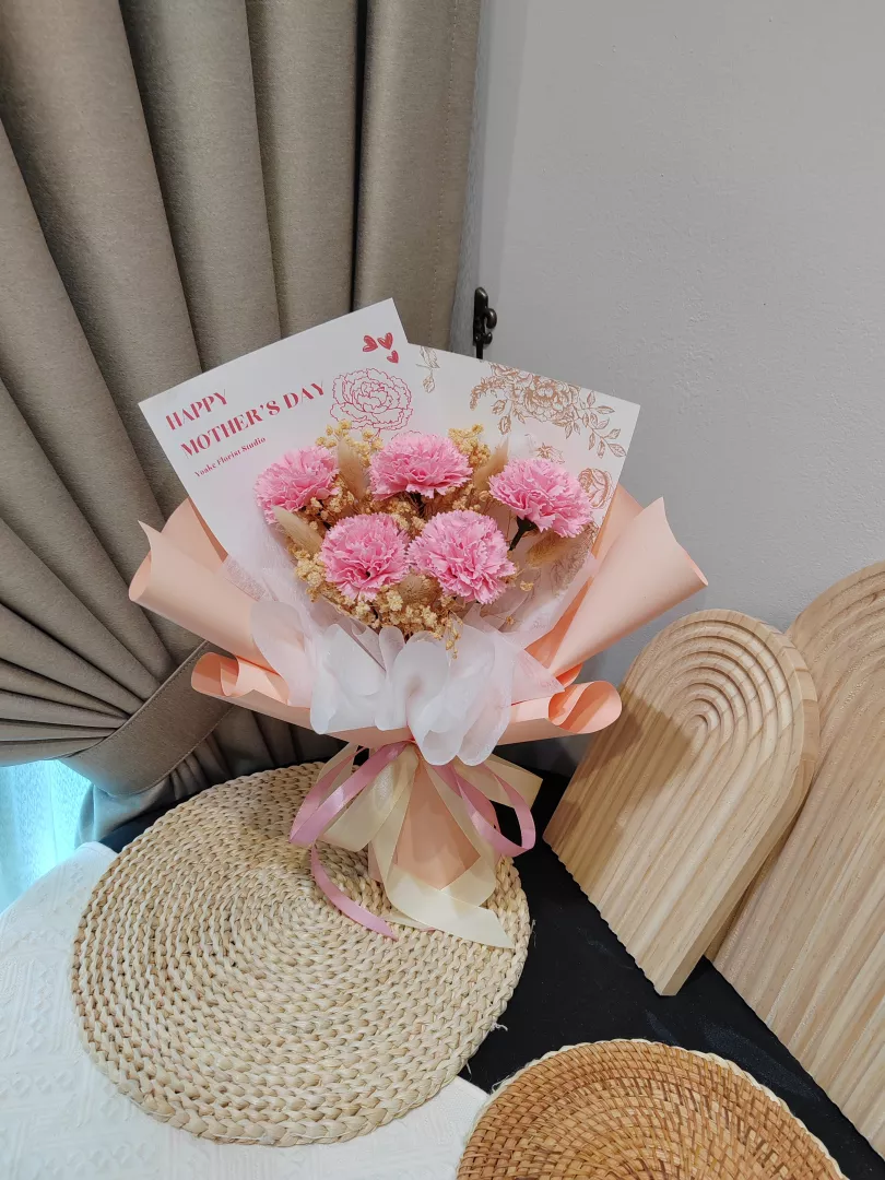 You're The Only (Pink) Bouquet - Soap Flower Bouquet