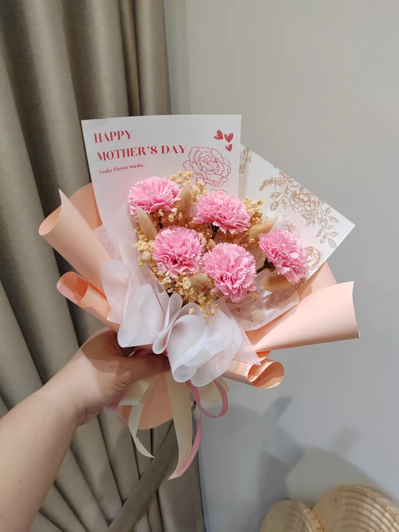 You're The Only (Pink) Bouquet - Soap Flower Bouquet