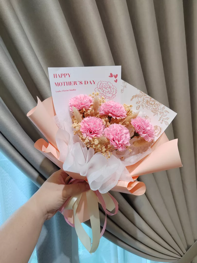 You're The Only (Pink) Bouquet - Soap Flower Bouquet