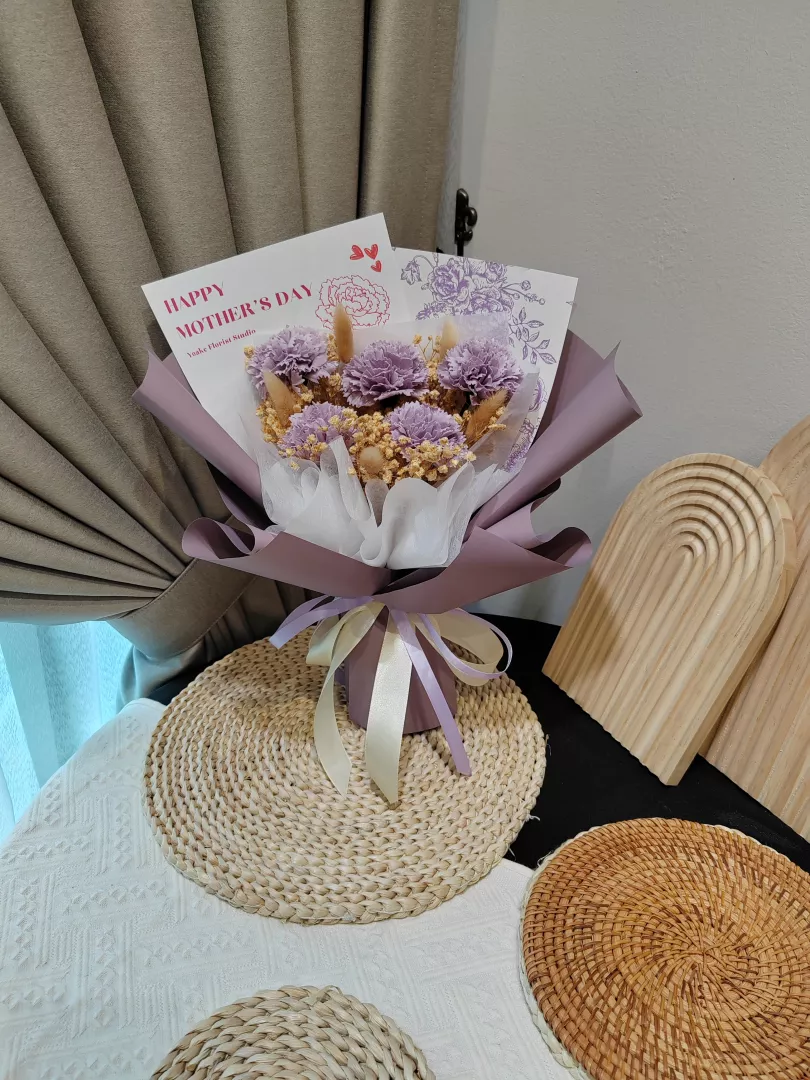 You're The Only (Purple) Bouquet - Soap Flower Bouquet