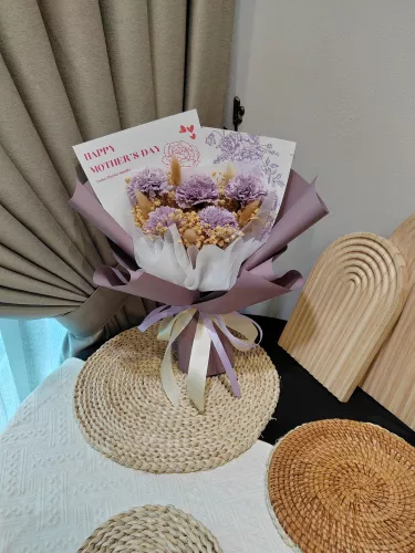 You're The Only (Purple) Bouquet - Soap Flower Bouquet