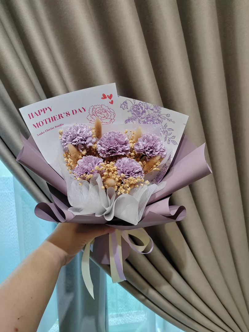 You're The Only (Purple) Bouquet - Soap Flower Bouquet